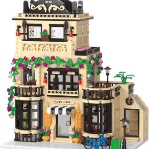 Building Blocks Set with LED,1413pcs Mini Bricks for Adults and Teen 14+