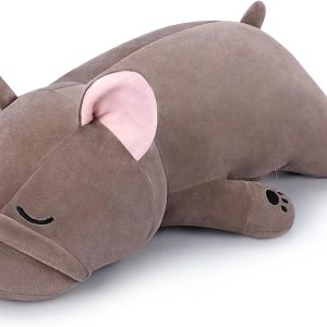 Auspicious beginning 30'' Giant French Bulldog Plush Stuffed Animal- French Bulldog Dog Plush Pillow Plushies, Large Sleeping Body Pillow Dog Plushie Toy, Christams Birthday Gifts for Kids Girls Boys